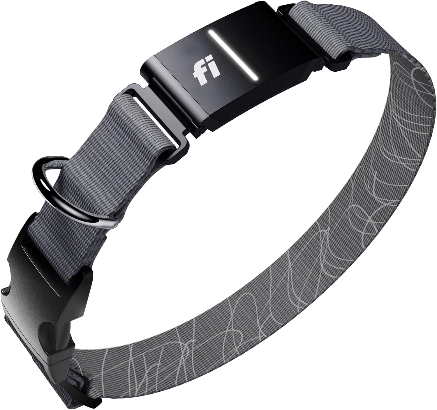 Fi Series 3+ GPS Dog Collar & Tracker, 6-Mo Membership Included, Gray L