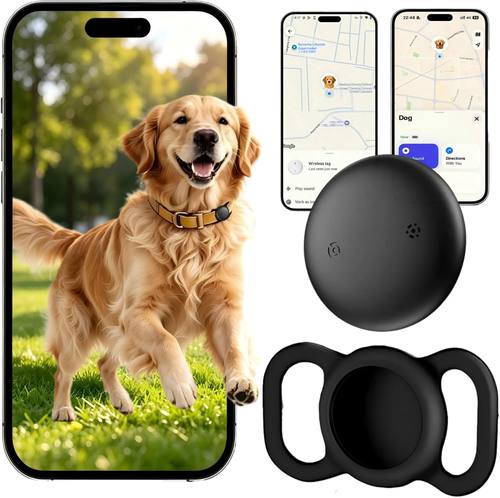 GPS Dog Tracker Collar (iOS & Android) - No Subscription Real-Time Tracking